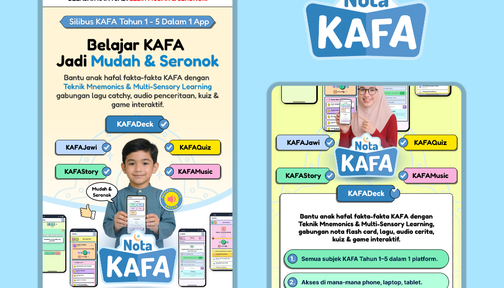 NotaKafa - Platform Pembelajaran KAFA Tahun 1 - 5